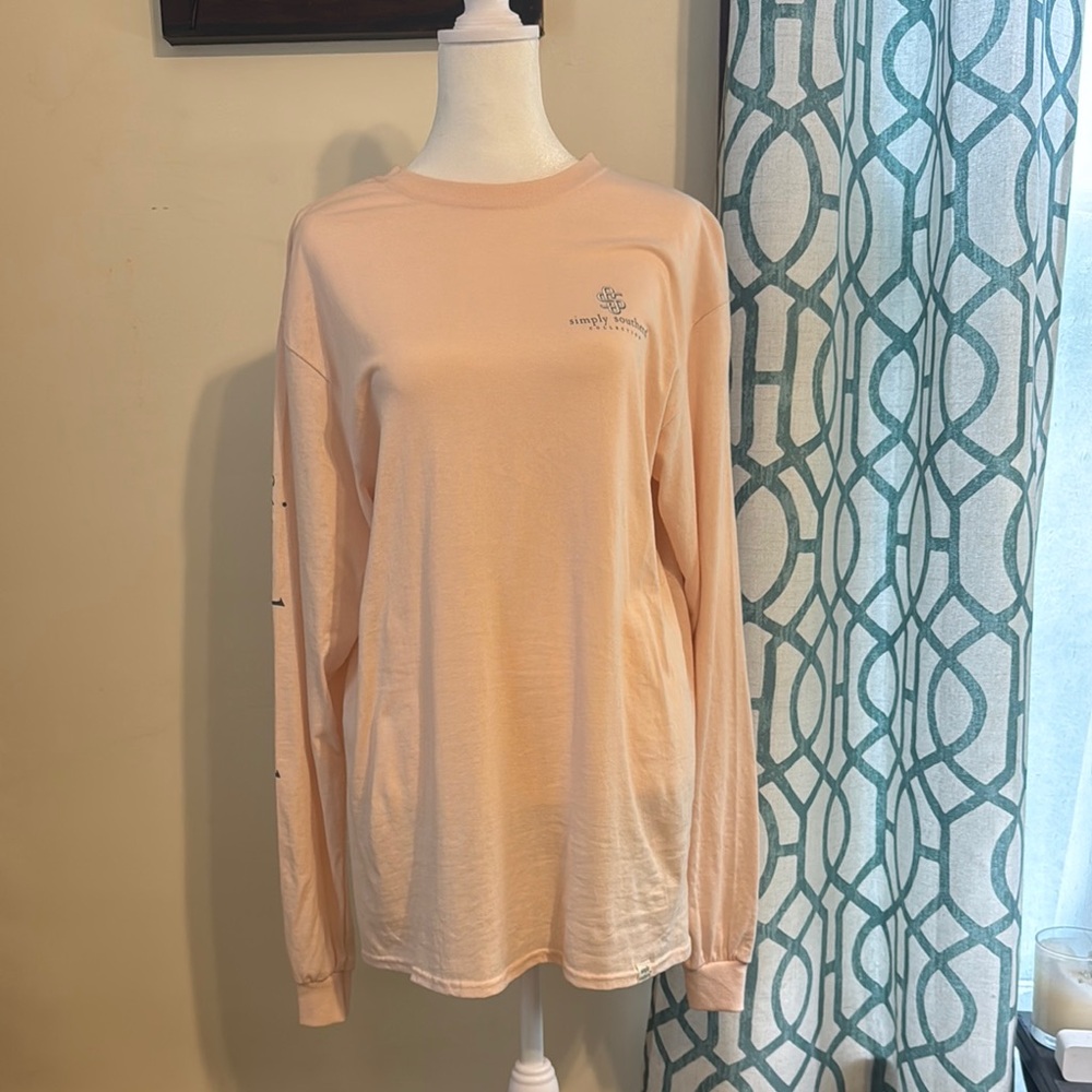 Peach Long Sleeve Shirt